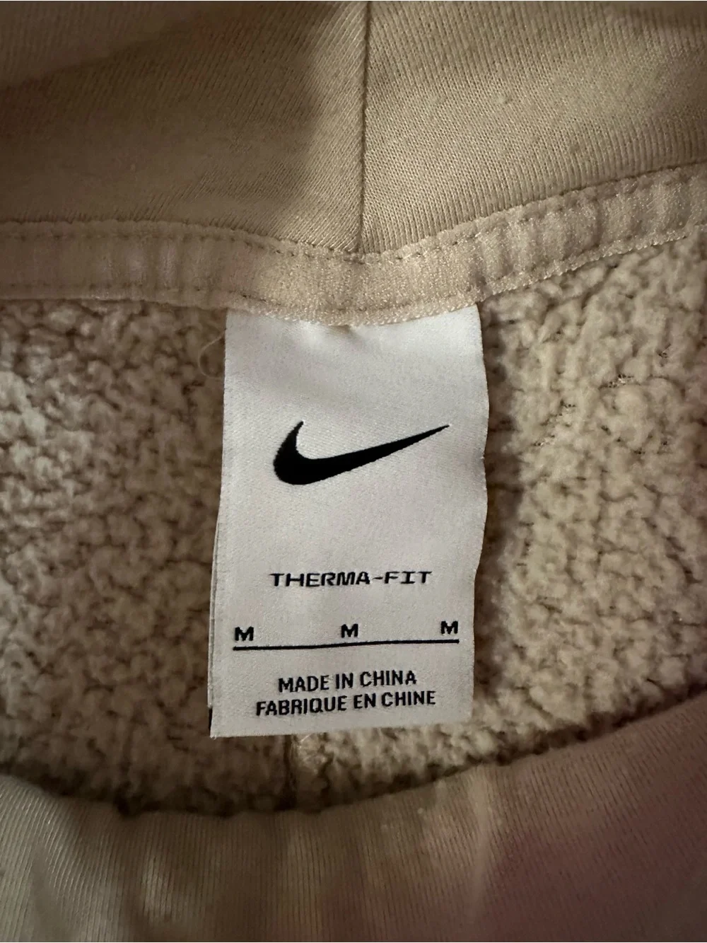 Nike Therma-FIT women's cozy sherpa fleece set size medium